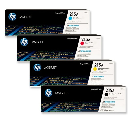 Original Cartridge - HP - 215A (W2310A/ W2311A/ W2312A/ W2313A) 4 Pack