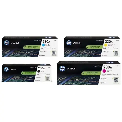 Original Cartridge - HP - 230A (W2300A/ W2301A/ W2302A/ W2303A)  4 Pack