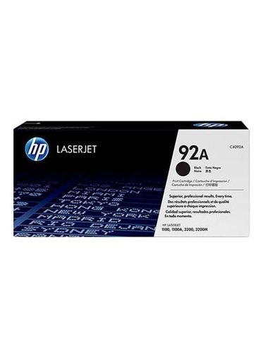 Original Cartridge - HP 92A  C4092A Black