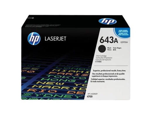 Original Cartridge - HP 643A  Q5950A Black