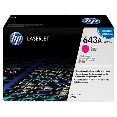 Original Cartridge - HP 643A Q5953A Magenta