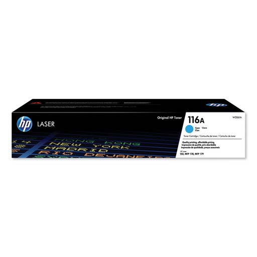 Original Cartridge - HP - 116A (W2061A) Cyan